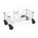 Rubbermaid Commercial Products Slim Jim Stainless Steel Dolly