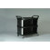 Rubbermaid Commercial Products Xtra Utility Cart with 3 Shelves in Black