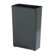 Rubbermaid Commercial Products Fire-Safe Rectangular Steel Wastebasket in Black