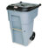 Rubbermaid Commercial Products Roll-Out Heavy-Duty Waste Square Container