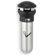 Rubbermaid Commercial Products Infinity Wall Mount Smoking Receptacle in Stainless Steel and Black