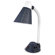 Checkolite International Home Design Blink One Light Desk Lamp in Blue