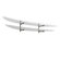Stoneman Sports Sparehand Zuma Wall Mount 2-Tier Board and Surf Storage System