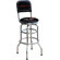 On The Edge Marketing Chevrolet Corvette C5 30.5" Chrome Swivel Barstool