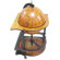 Merske LLC Italian Style 16.5" Corner Floor Globe Bar in Old World