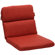 Pillow Perfect Outdoor Rounded Chair Cushion