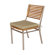 Barlow Tyrie Teak Equinox Teak Dining Side Chair with Cushion