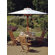 Barlow Tyrie Teak Ascot Dining Side Chair with Cushion
