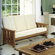 Barlow Tyrie Teak Mission Three Seater Deep Seating Set
