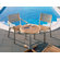 Barlow Tyrie Teak Equinox Teak Dining Side Chair with Cushion