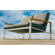 Barlow Tyrie Teak Equinox Loveseat with Cushions