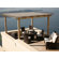 Barlow Tyrie Teak Savannah Woven Side Lounge Chair with Cushion