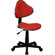 Flash Furniture Student Mid-Back Task Chair with Metal Accent Bands