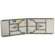 Flash Furniture Blow Molded Plastic Folding Table in Granite White