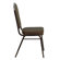 Flash Furniture Hercules Series Crown Back Stacking Banquet Chair with Copper Silver Vein Frame
