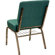 Flash Furniture Hercules Series 21'' Extra Wide Church Chair with 4'' Thick Seat and Communion Cup Book Rack