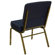 Flash Furniture Hercules Series 21'' Extra Wide Stacking Church Chair with 4'' Thick Seat