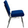 Flash Furniture Hercules Series 21'' Extra Wide Church Chair with 4'' Thick Seat and Communion Cup Book Rack