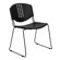 Flash Furniture Hercules Series Plastic Stack Chair with  Powder Coated Frame