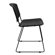 Flash Furniture Plastic Stack Chair in Black