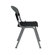 Flash Furniture Polypropylene Stack Chair in Black