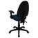 Flash Furniture Mid-Back Multi-Functional Task Chair with Adjustable Lumbar Support