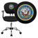 Flash Furniture NCAA Mid-Back Task Chair with Arms