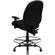 Flash Furniture Height Adjustable Hercules Series Big and Tall Fabric Drafting Stool with Arms and Extra Wide Seat