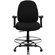 Flash Furniture Height Adjustable Hercules Series Big and Tall Fabric Drafting Stool with Arms and Extra Wide Seat