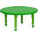 Flash Furniture Round Height Adjustable Plastic Activity Table