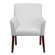 Flash Furniture Leather Executive Guest Side Chair  with Mahogany Legs