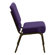Flash Furniture Hercules Series 21'' Extra Wide Church Chair with 4'' Thick Seat and Communion Cup Book Rack
