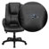 Flash Furniture NCAA Embroidered High-Back Leather Executive Chair
