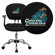 Flash Furniture NCAA Mid-Back Task Chair with Arms