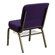 Flash Furniture Hercules Series 21'' Extra Wide Stacking Church Chair with 4'' Thick Seat