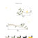 LittleLion Studio Follow the Little Rabbit Tree Branches Wall Decal
