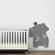 LittleLion Studio Baby Zoo King Elephant Wall Decal