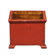 Antique Revival French Square Planter with Wooden Legs