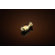 Zoroufy 28.5" Heritage Fluted Tubular Stair Rod Set Regular Brackets Acorn Finial in Polished Brass
