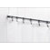 Croydex Round 98" Max Shower Rod with Curtain Hooks