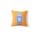 The Little Acorn Blue Robot Pillow