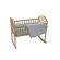 American Baby Company Heavenly Soft Three Piece Minky Dot Cradle Set