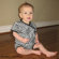 Baby Milano Kimono Infant Bodysuit in Zebra Print