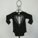 Baby Milano Long Sleeve Infant Bodysuit in Black Tuxedo