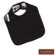 Baby Milano Bib in Black Toile