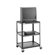 Da-Lite Pixmobile 25" x 30" Shelf Television Cart [42", 48", 54" Heights]