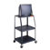 Da-Lite Pixmate 22" x 32" Height Adjustable Shelf High Television Cart [50" - 54"]