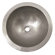 The Copper Factory Hand Hammered Copper Large Round Self-Rimming Bathroom Sink