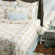 Rizzy Home Katerina Bedding Set in Beige / Blue