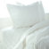 Rizzy Home Solid Quilt 3 Piece Quilt Set in White